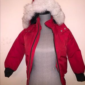 Kids Moose Knuckle bomber Jacket- XS